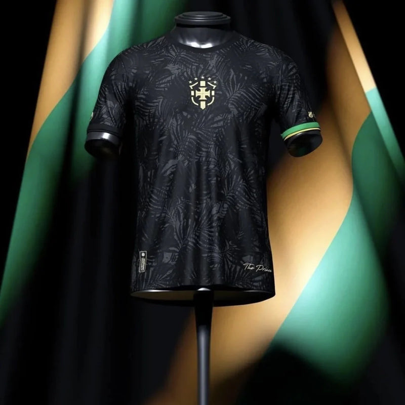 Camisa Brasil The Prince Neymar Black Edition